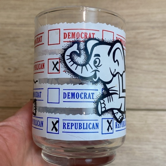 Vintage Libby‎ Republican Elephant Cup - Picture 3 of 6